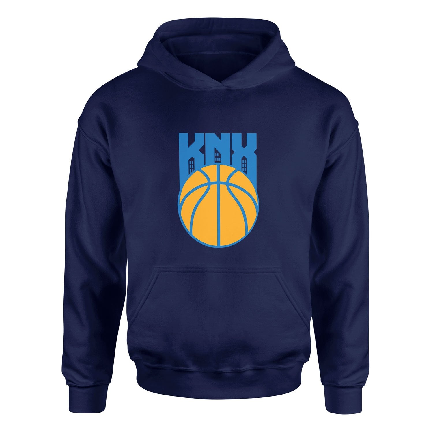 KNX Basketball Hoodie S - İndigo Mavisi