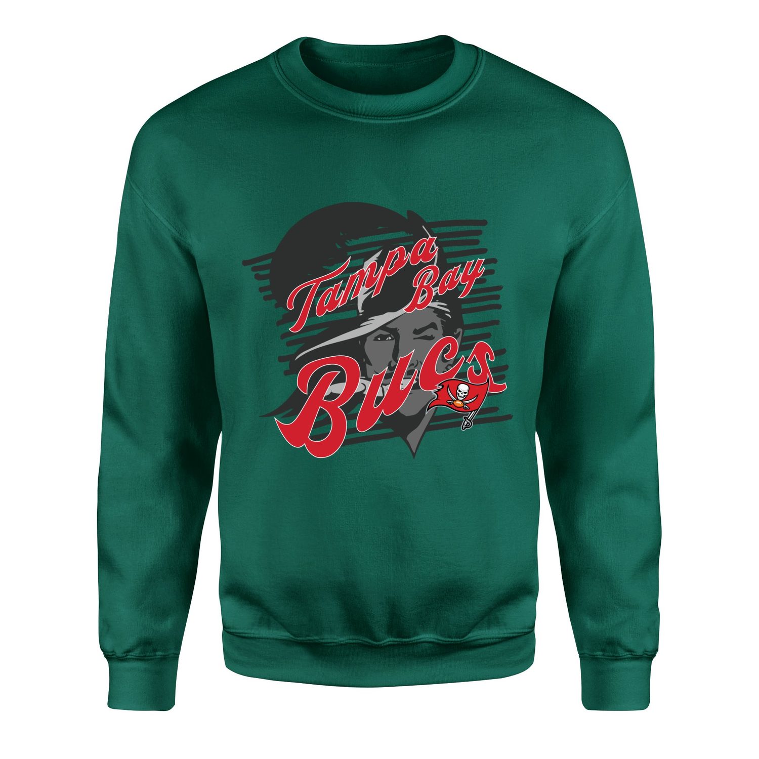 Tampa Bay Buccaneers Shipwreckers Sweatshirt XL - Nefti Yeşili