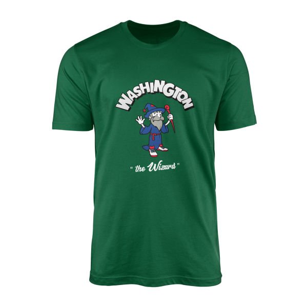 Wizards Cartoon Tişört L - Nefti Yeşili