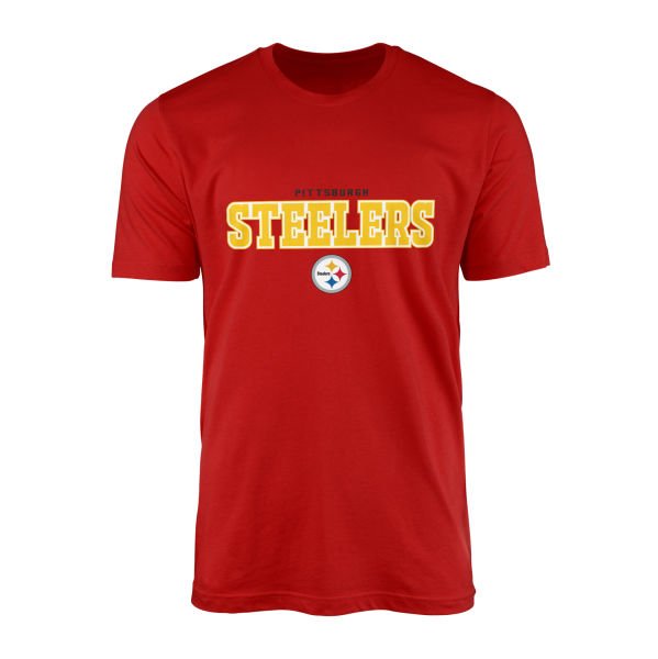 Pittsburgh Steelers B Tişört S - Kırmızı