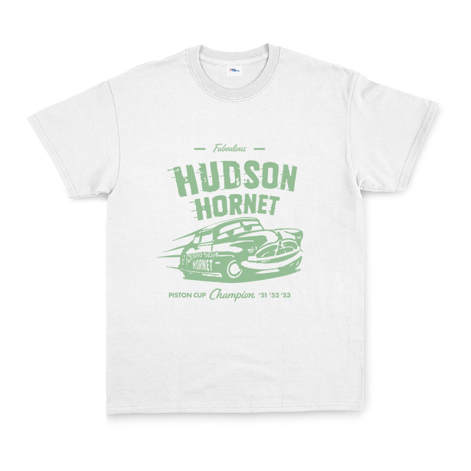 Hudson Hornet Tişört L - Beyaz