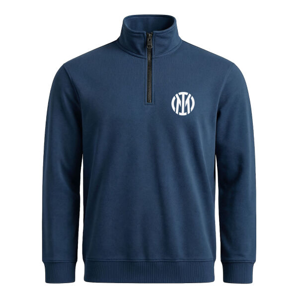 Inter W Yarım Fermuarlı Sweatshirt