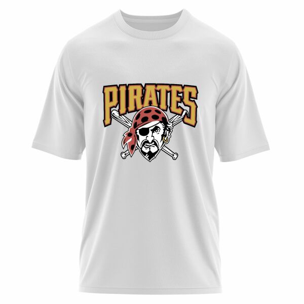 Pittsburgh Pirates | Vintage Oversize Tişört L - Beyaz