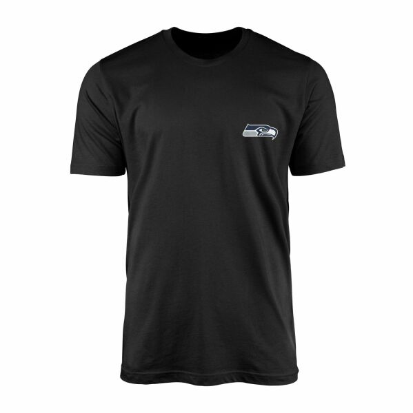Seattle Seahawks Tişört XL - Siyah