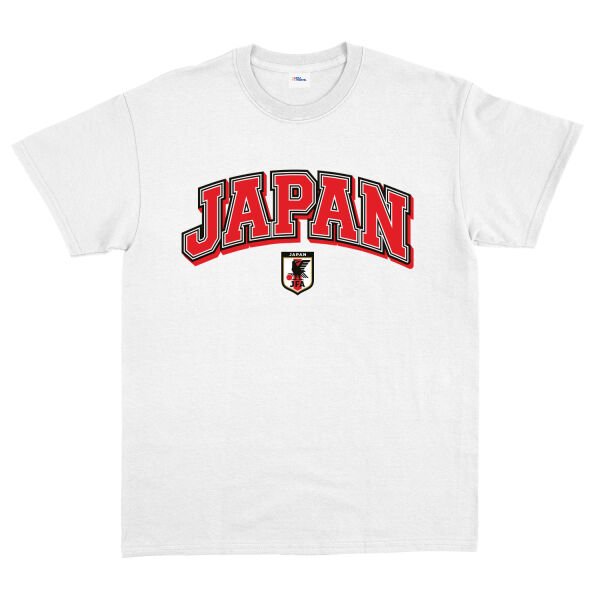 Japonya 2026 Varsity Tişört S - Beyaz