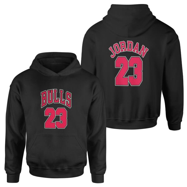 Michael Jordan 23 Forma Hoodie L - Siyah