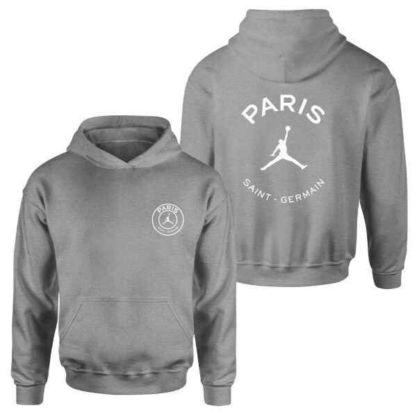 Air Jordan X Paris Saint Germain Hoodie L - Gri