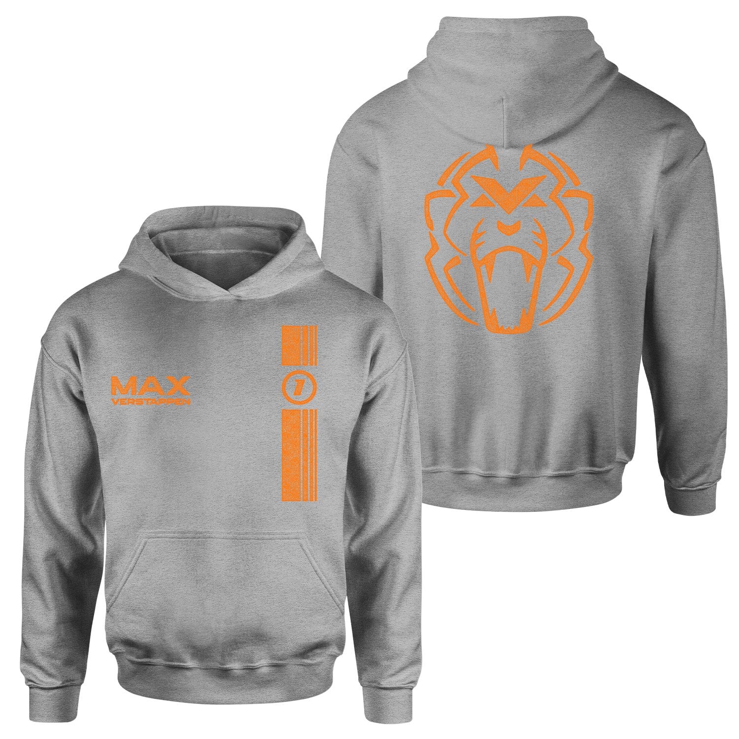 Max Verstappen Stamp Edition Hoodie L - Gri
