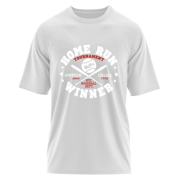 Home Run Winner Oversize Tişört M - Beyaz