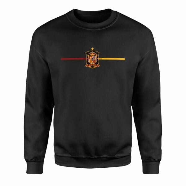 İspanya W Sweatshirt S - Siyah | OUTLET