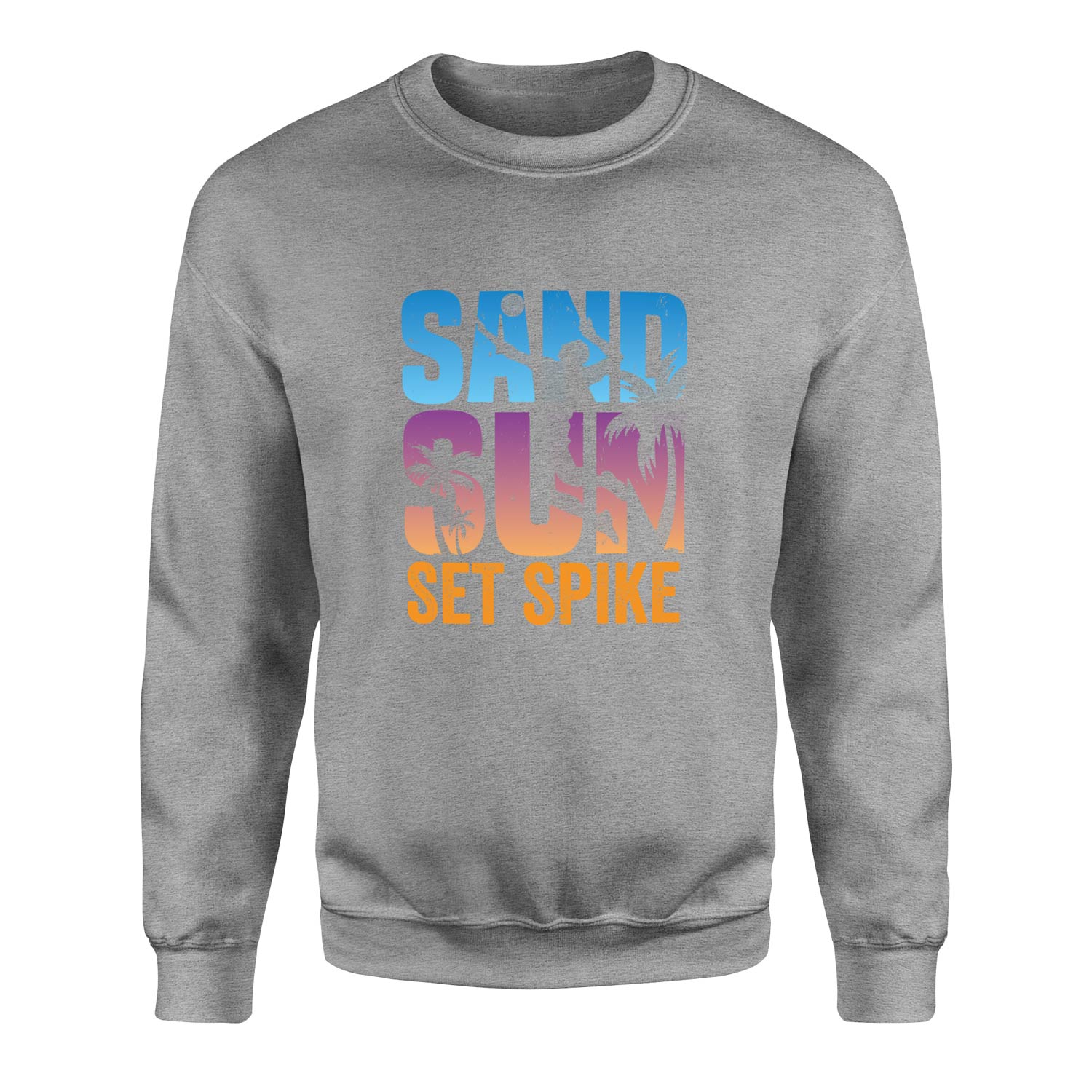 Sand Sun Set Spike Sweatshirt XL - Gri