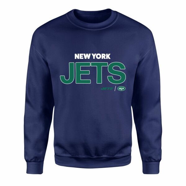 New York Jets AFC East Sweatshirt L - İndigo Mavisi