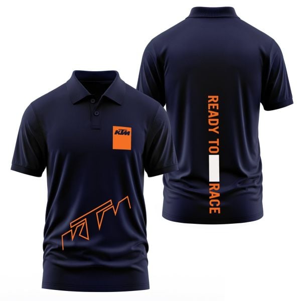 KTM Racing Erzbergrodeo Extreme SE Polo Tişört L - İndigo Mavisi