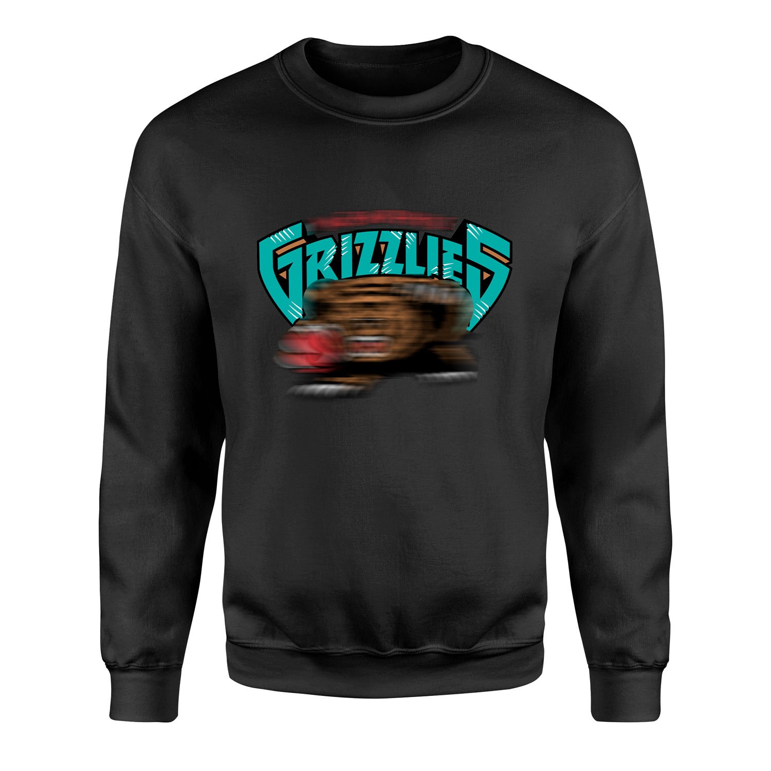 GRIZZLIES Retro Sweatshirt XL - Siyah