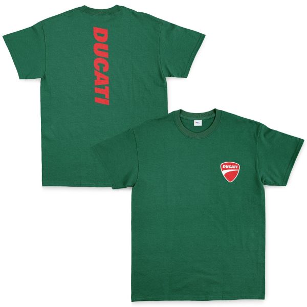 Ducati Basic Racing Tişört XXL - Nefti Yeşili