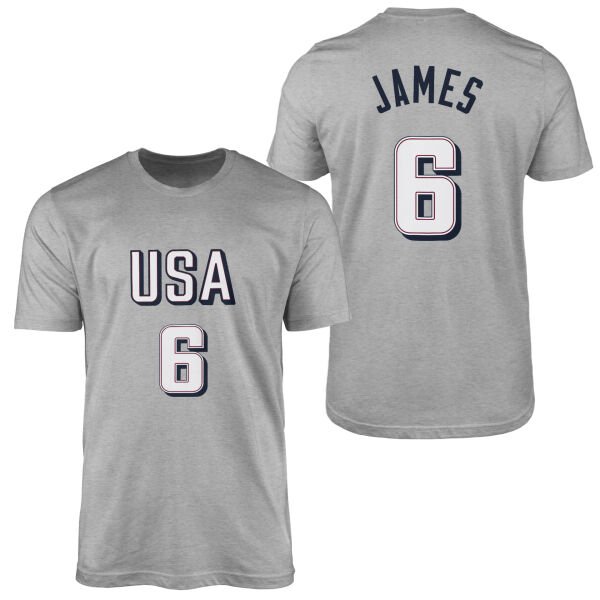 LeBron James Forma Tişört S - Gri