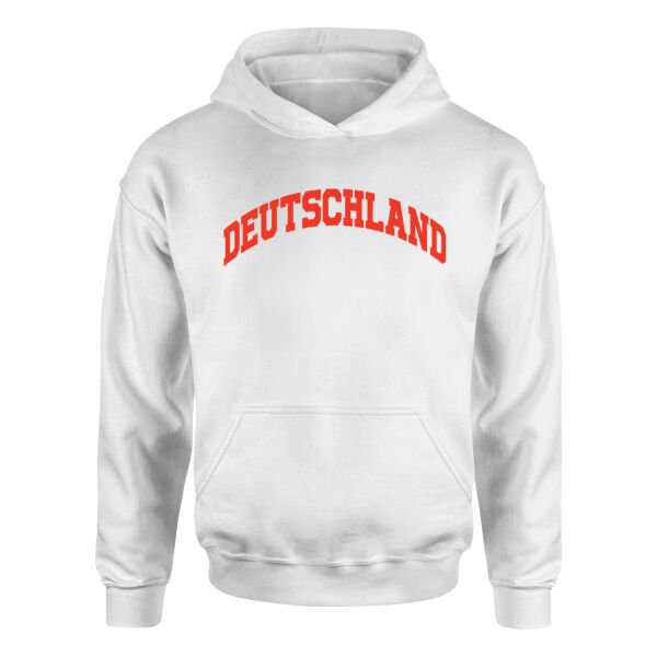 Deutschland Hoodie XL - Beyaz