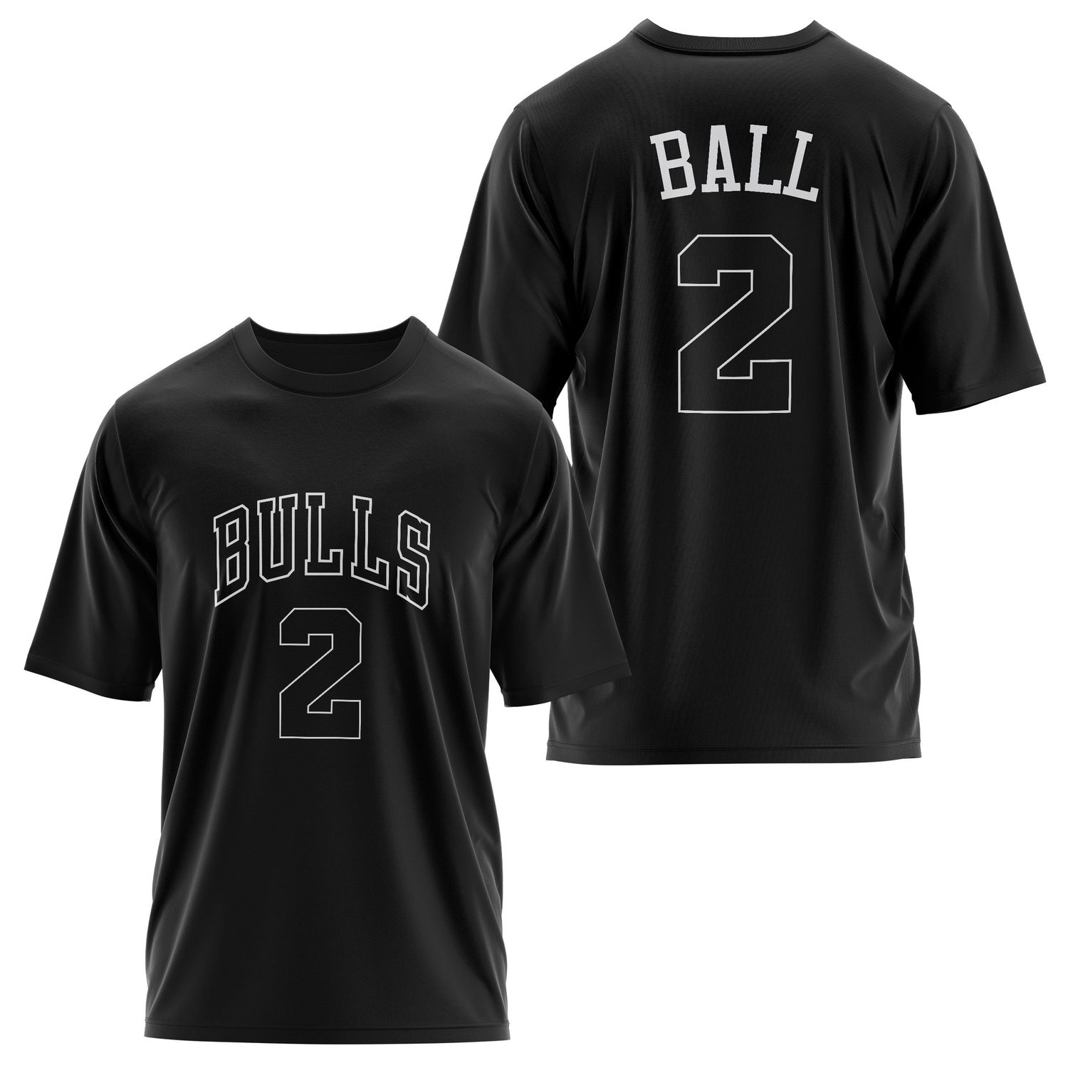 Lonzo Ball Forma Oversize Tişört M - Siyah