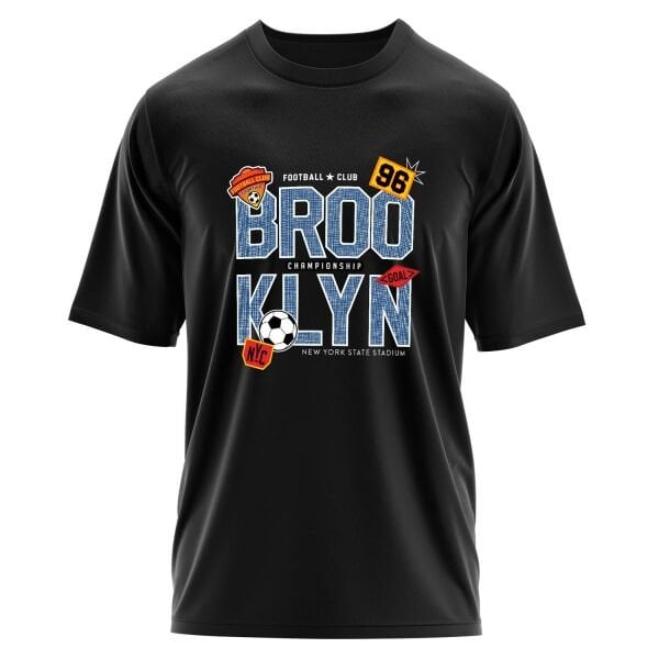 BROOKLYN 96 Championship Oversize Tişört
