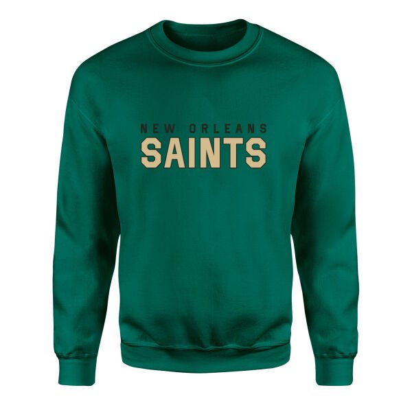New Orleans Saints 25 Sweatshirt L - Nefti Yeşili