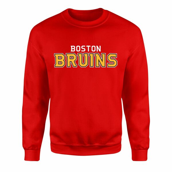 Boston Bruins Sweatshirt XL - Kırmızı