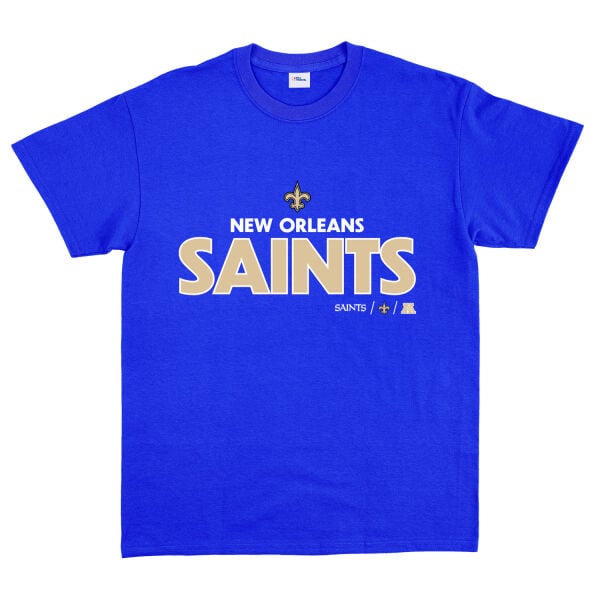 New Orleans Saints AFC Tişört XL - Mavi