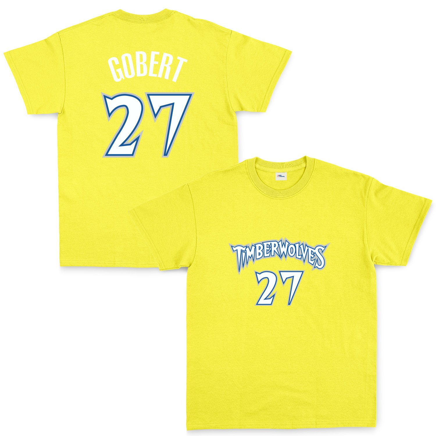 Rudy Gobert Minnesota 27 Forma Tişört S - Sarı