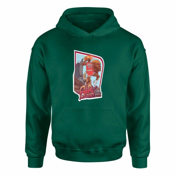 Air Jordan Print Hoodie XL - Nefti Yeşili