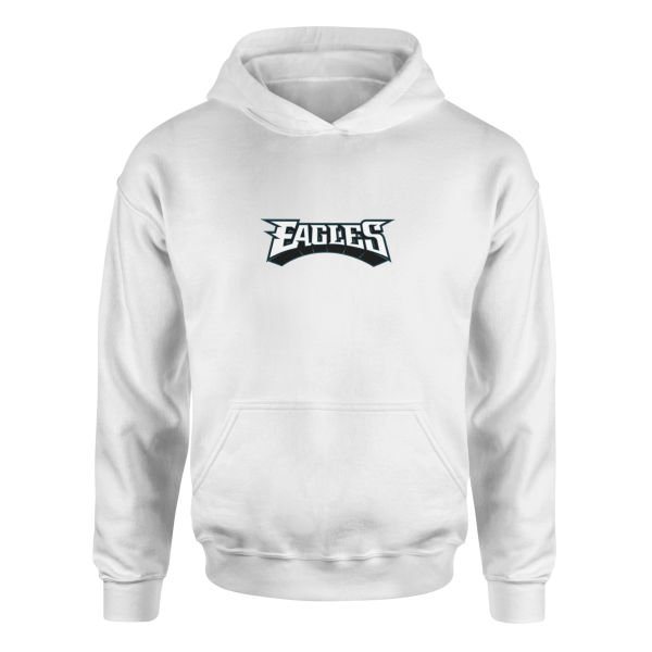 PHI EAGLES Iconic Hoodie S - Beyaz