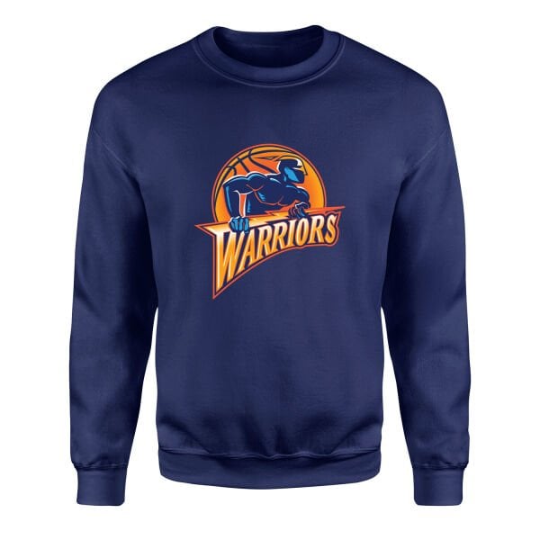 Warriors Retro Sweatshirt L - İndigo Mavisi