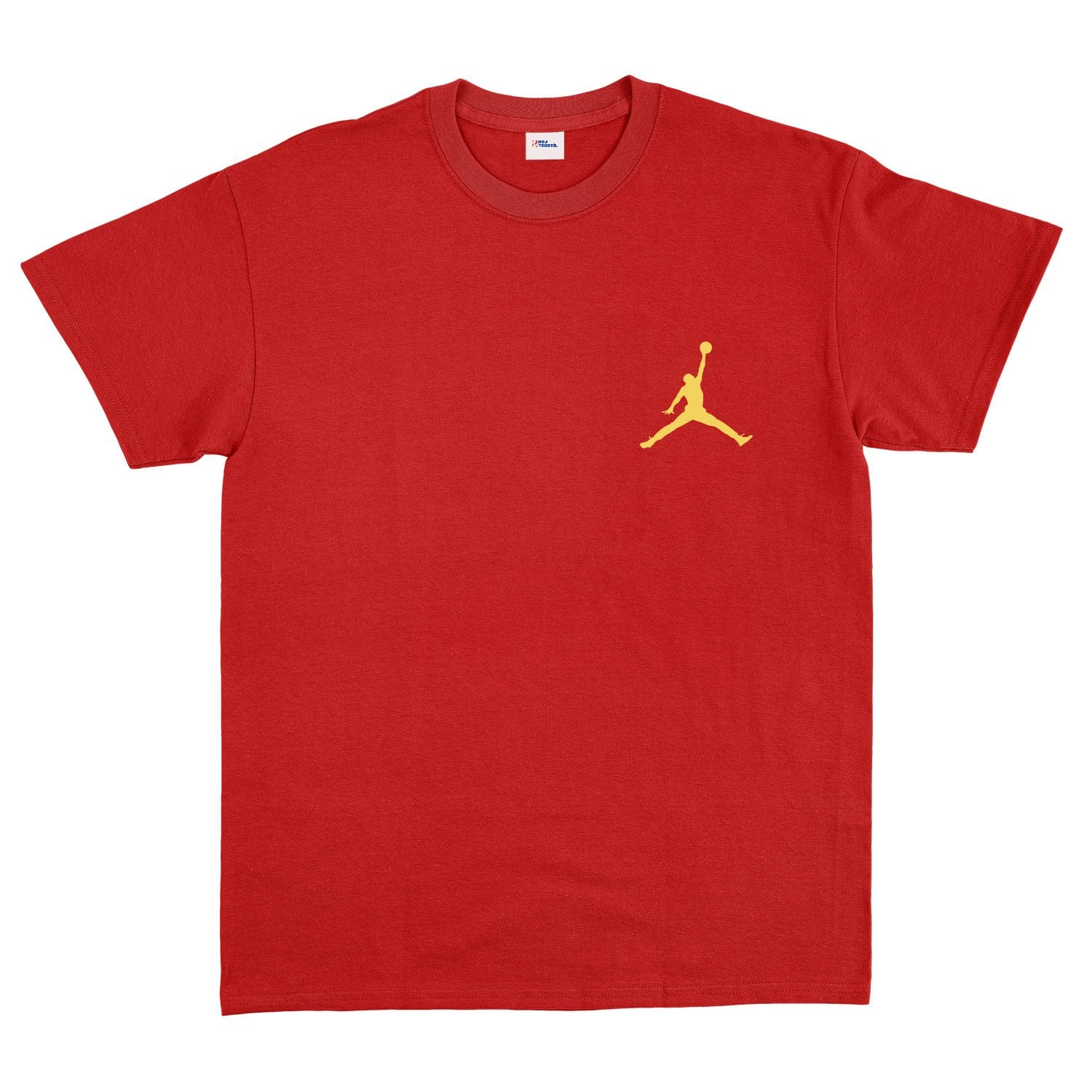 Air Jordan Gold Stroked Tişört L - Kırmızı