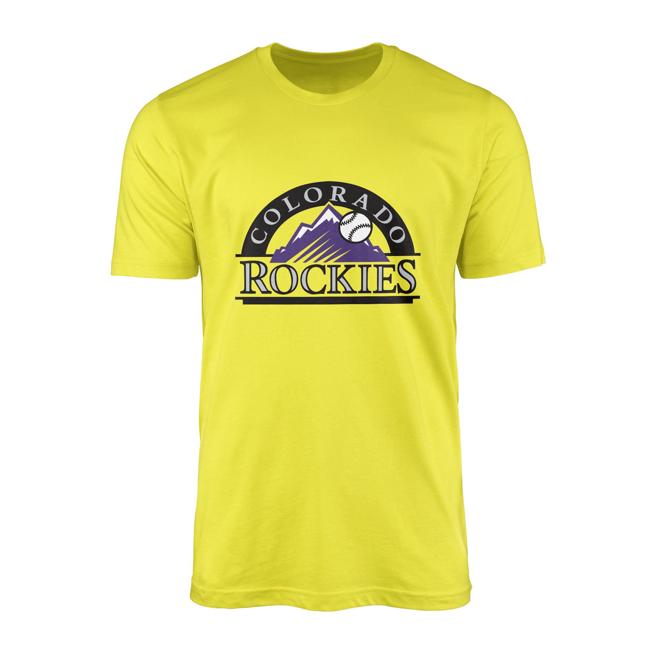 Colorado Rockies WL Tişört M - Sarı