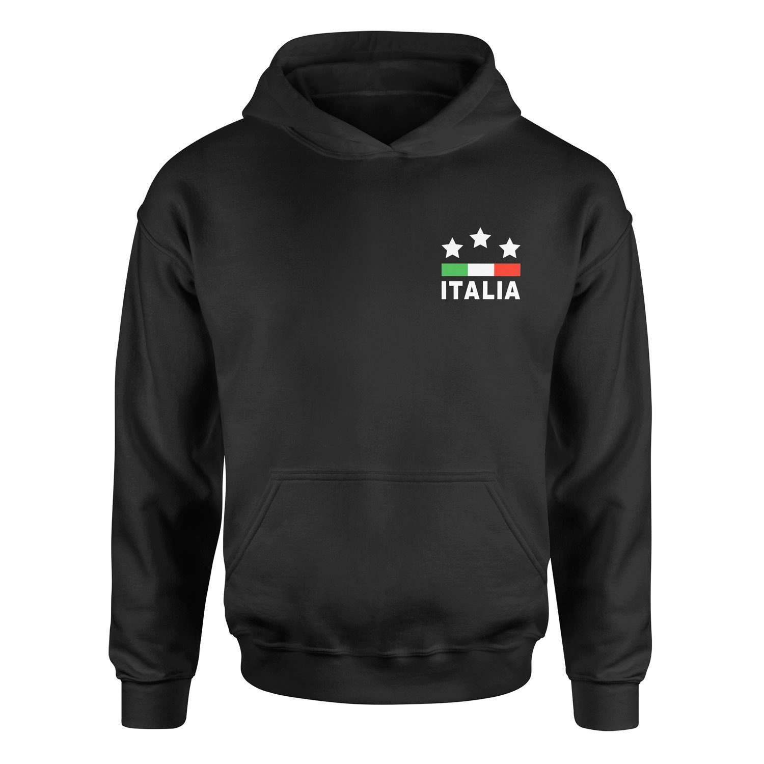 İtalya Hoodie L - Siyah