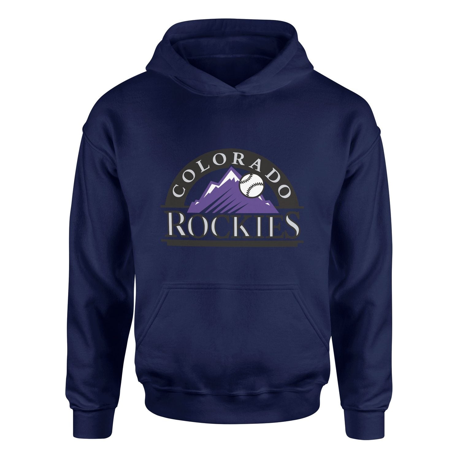 Colorado Rockies WL Hoodie XXL - İndigo Mavisi