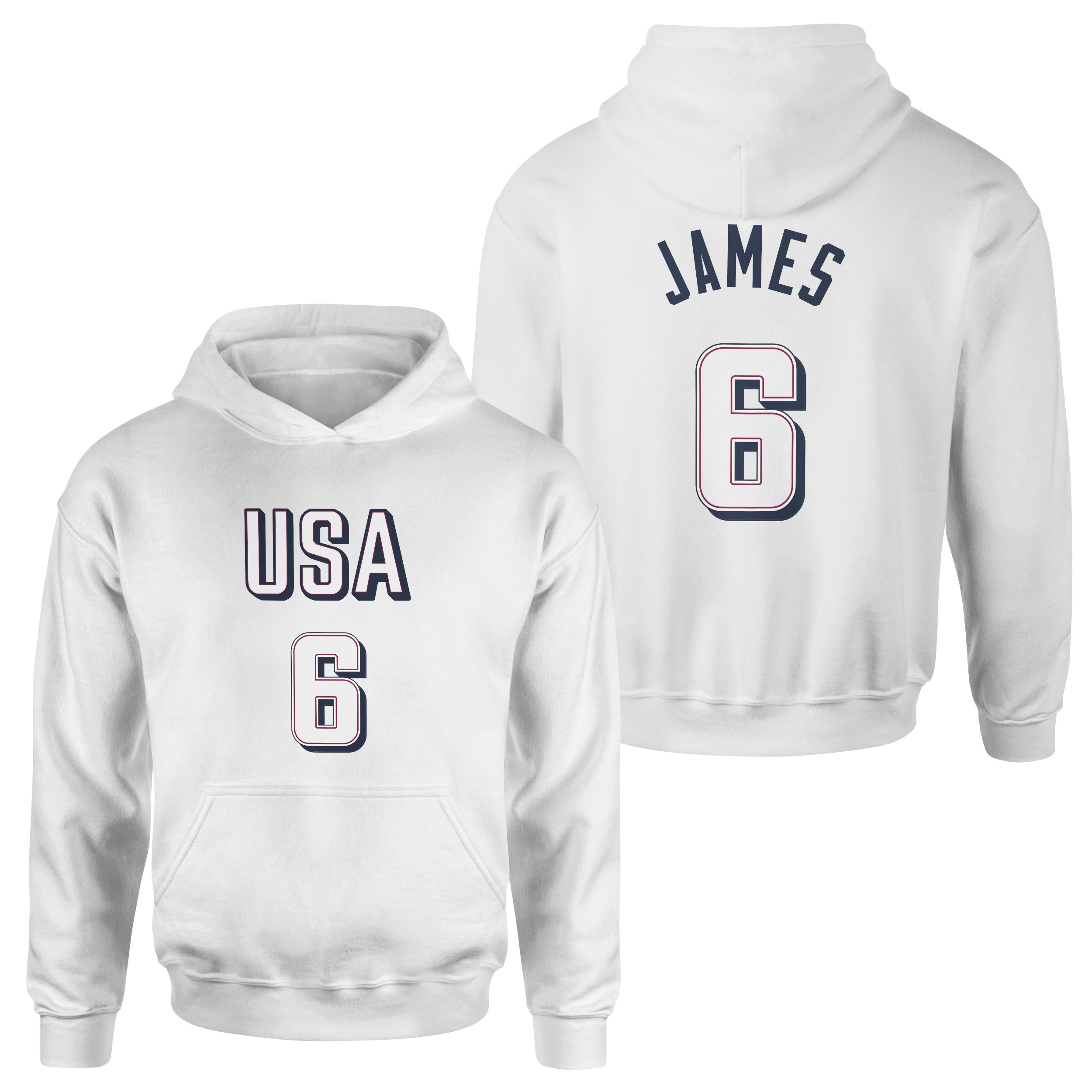 LeBron James Forma Hoodie XXL - Beyaz