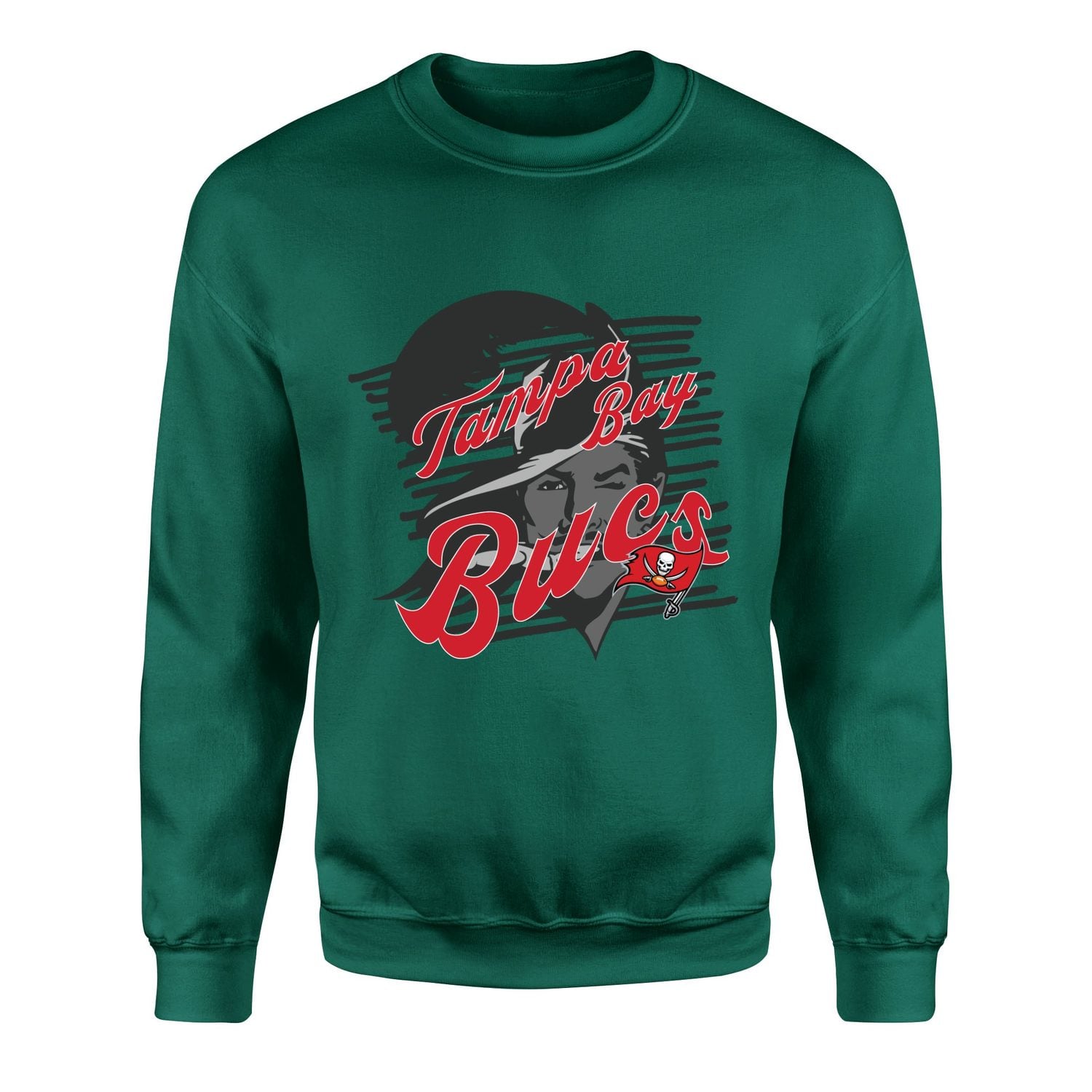 Tampa Bay Buccaneers Shipwreckers Sweatshirt XXL - Nefti Yeşili