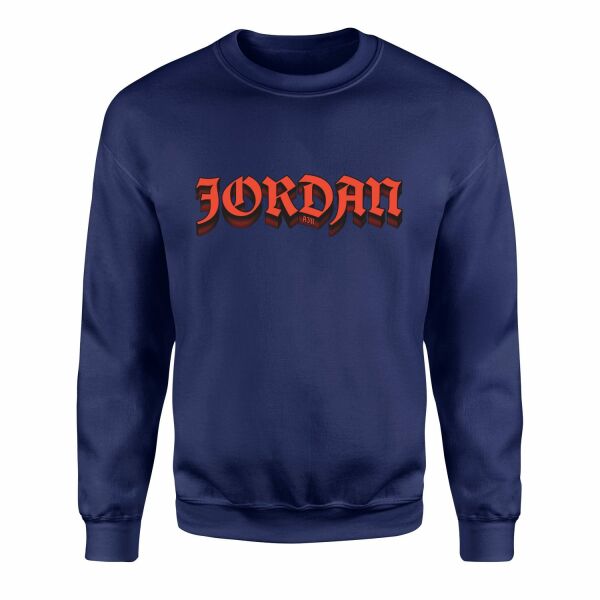 Air Jordan Layered Sweatshirt XL - İndigo Mavisi