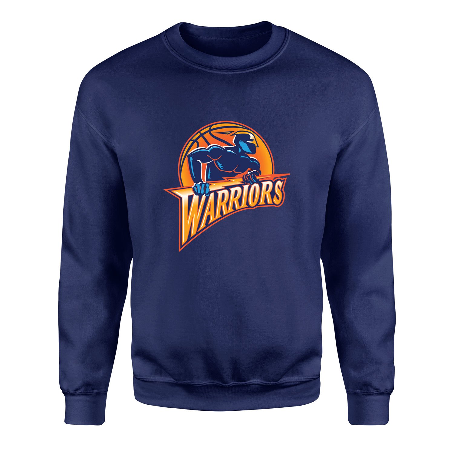 Warriors Retro Sweatshirt S - İndigo Mavisi