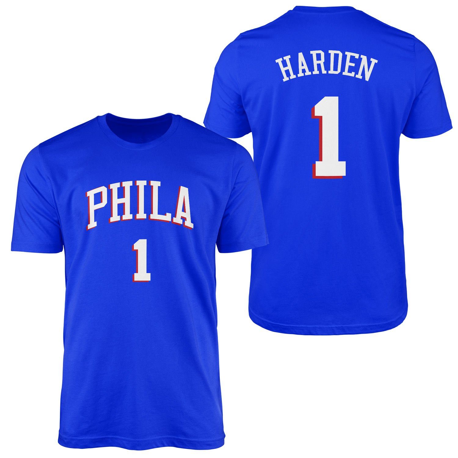 James Harden Philadelphia Forma Tişört XXL - Mavi
