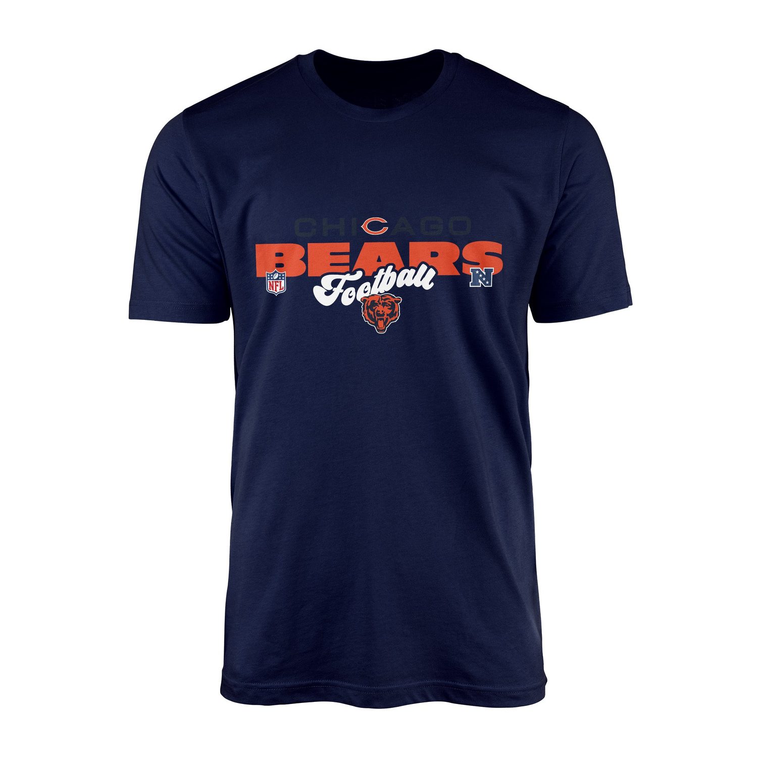 Chicago Bears Football NFC Tişört L - İndigo Mavisi