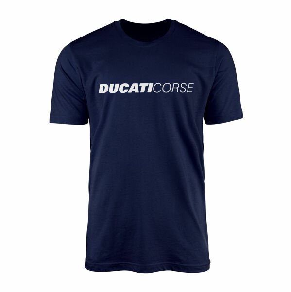 Ducati Corse Tişört S - İndigo Mavisi