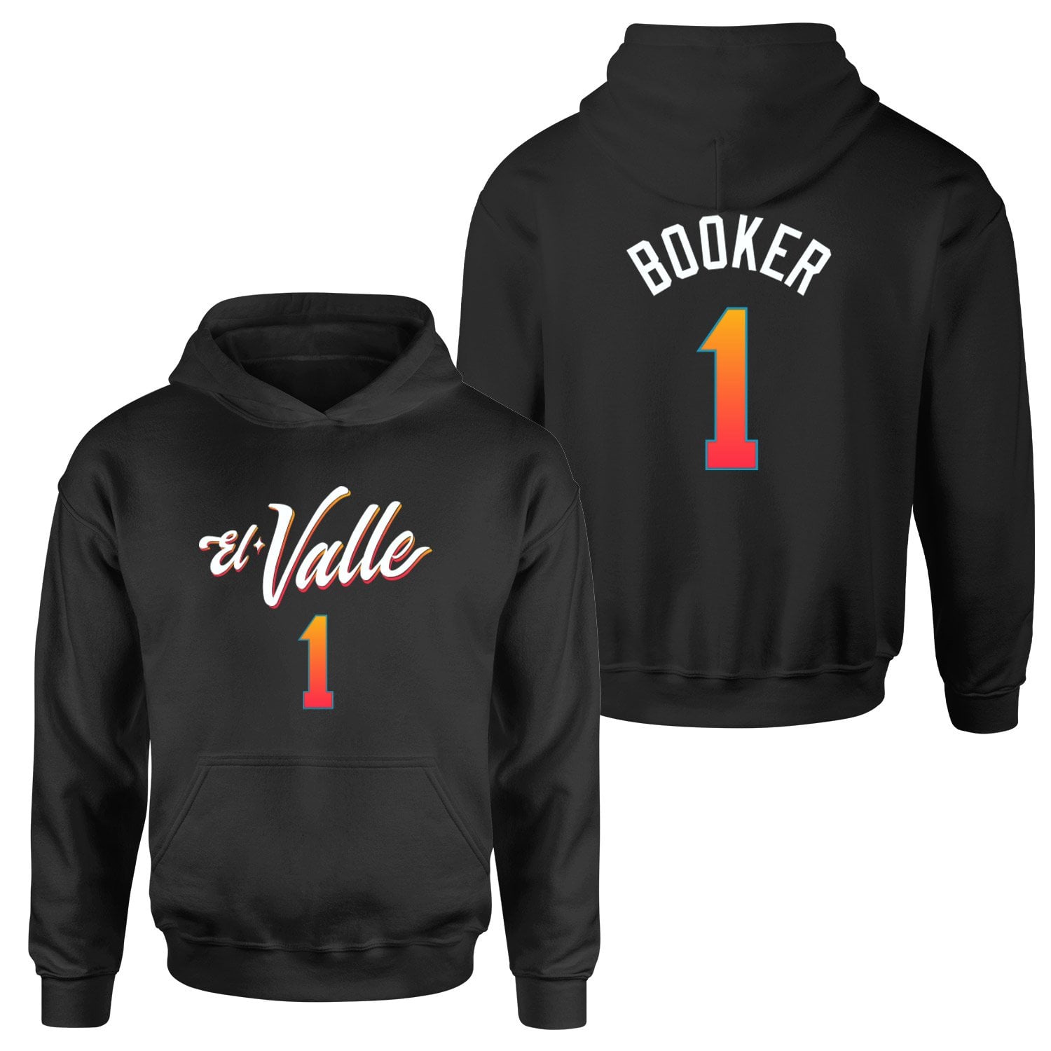 Devin Booker Phoenix Forma Hoodie M - Siyah