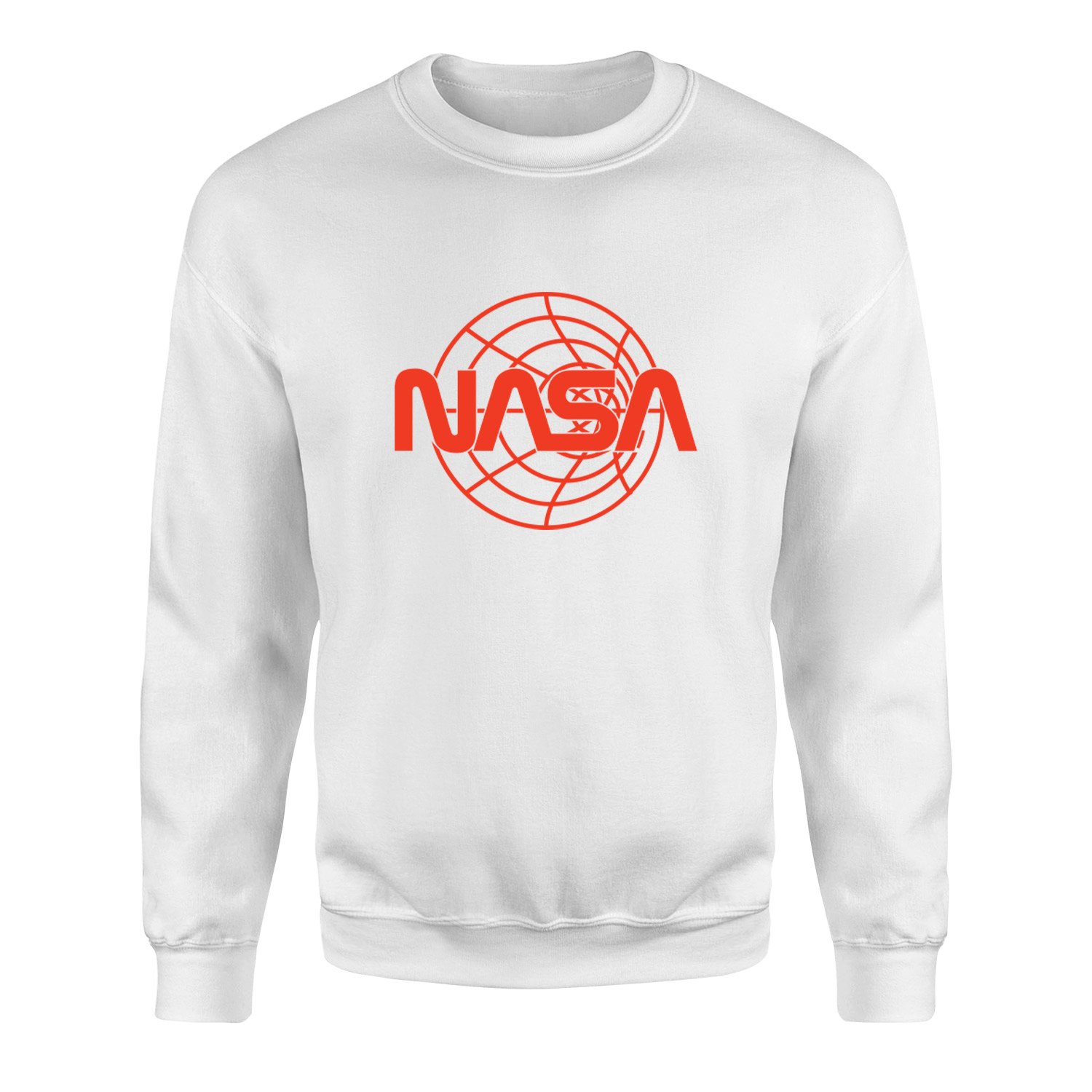 NASA Wormhole Sweatshirt S - Beyaz