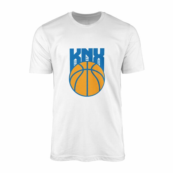 KNX Basketball Tişört XXL - Beyaz