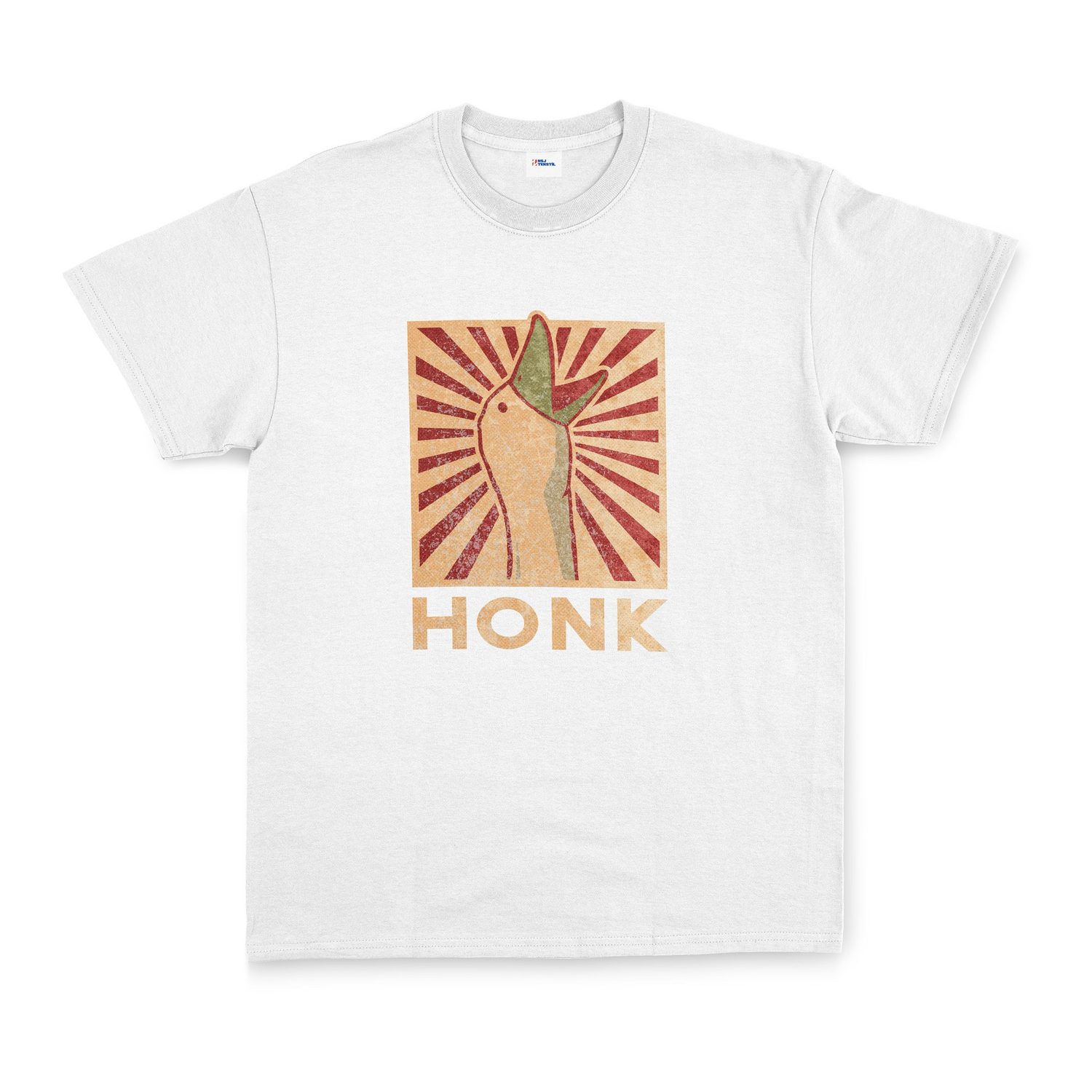 HONK! Tişört XL - Beyaz