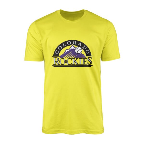 Colorado Rockies WL Tişört L - Sarı