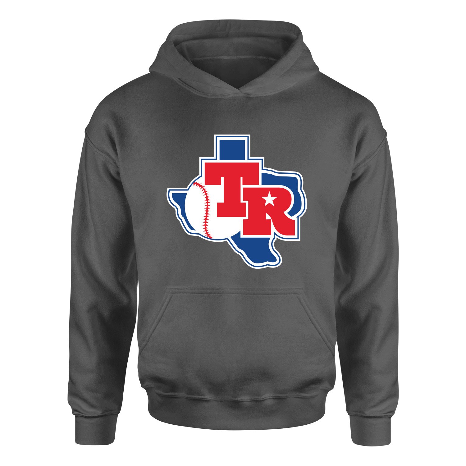 Texas Rangers TX Hoodie XL - Füme