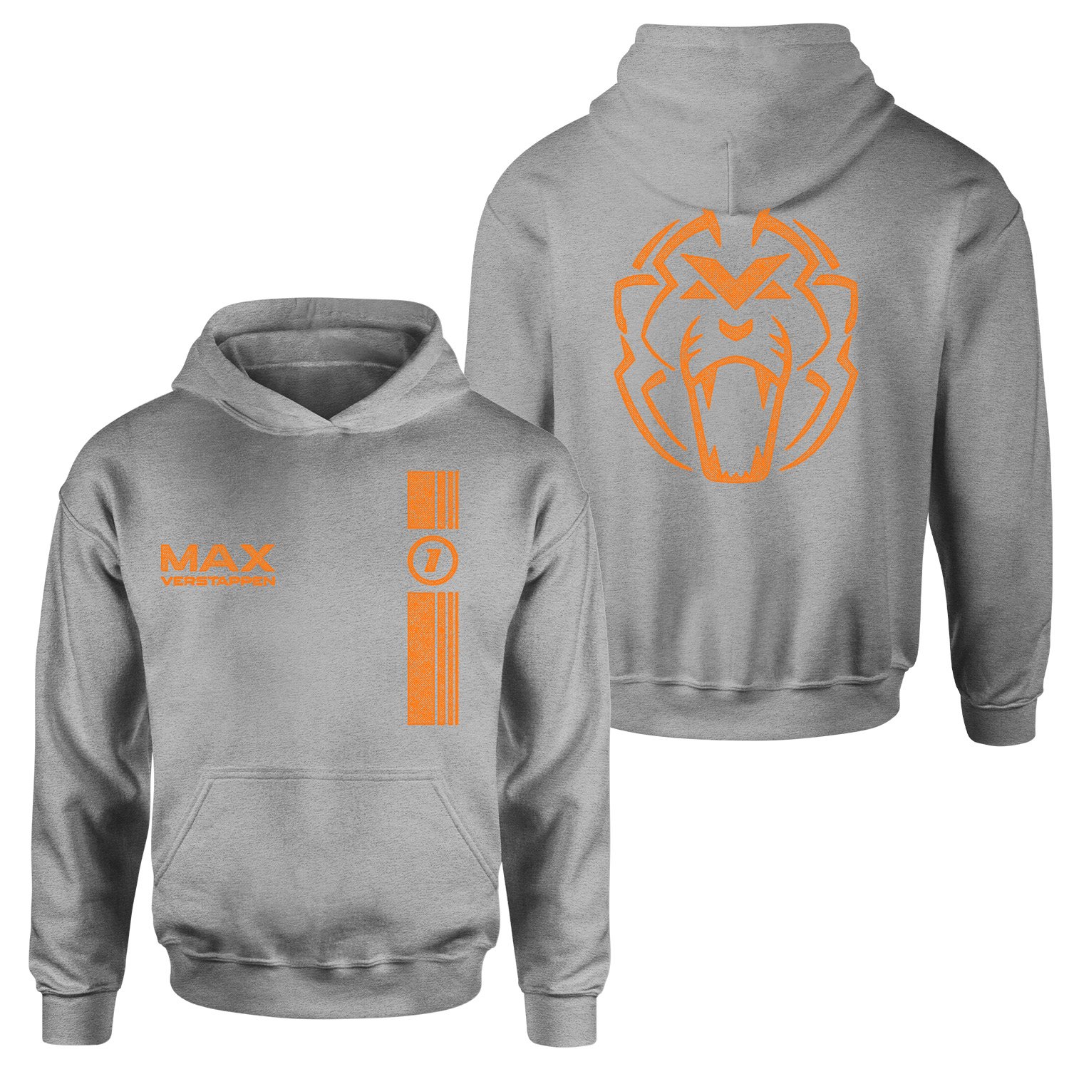 Max Verstappen Stamp Edition Hoodie XL - Gri
