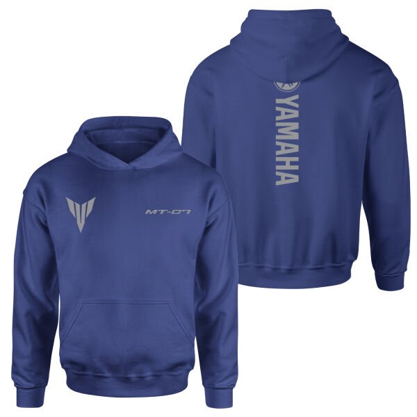 Yamaha MT07 Hoodie L - İndigo Mavisi