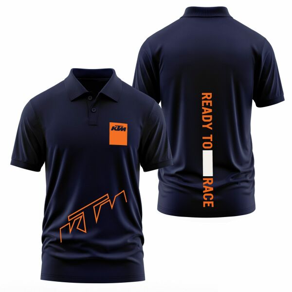 KTM Racing Erzbergrodeo Extreme SE Polo Tişört M - İndigo Mavisi